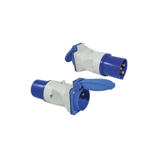 ADAPTATEUR MALE CEE/FEMELLE STANDARD 16 A