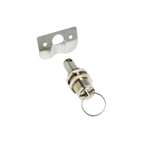 BOUTON DE FERMETURE DE COFFRE INOX