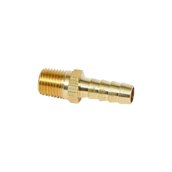 EMBOUT CANNELE MALE CONIQUE LAITON 1/4'' Ø 8 MM