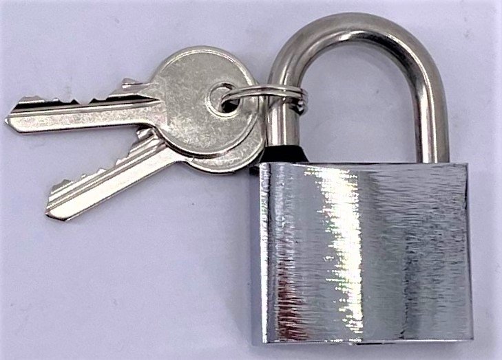 CADENAS LAITON CHROME ANSE INOX BASE 40 MM