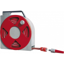 TUYAU DE LAVAGE L 18 M SUR ENROULEUR + LANCE