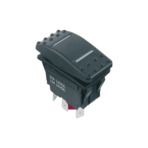 INTERRUPTEUR BASCULE 12 V 25 A ON/OFF