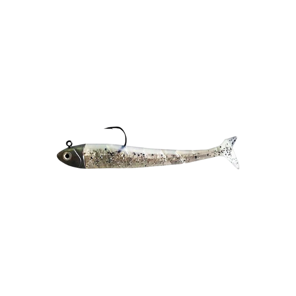 LEURRE KERHY SHAD 100 MM 15 G WHITE GHOST