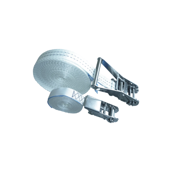 SANGLE À CLIQUET INOX 35 MM X 9 M