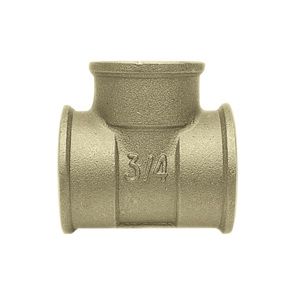 TE EGAL FEMELLE/FEMELLE/FEMELLE LAITON 1/2''