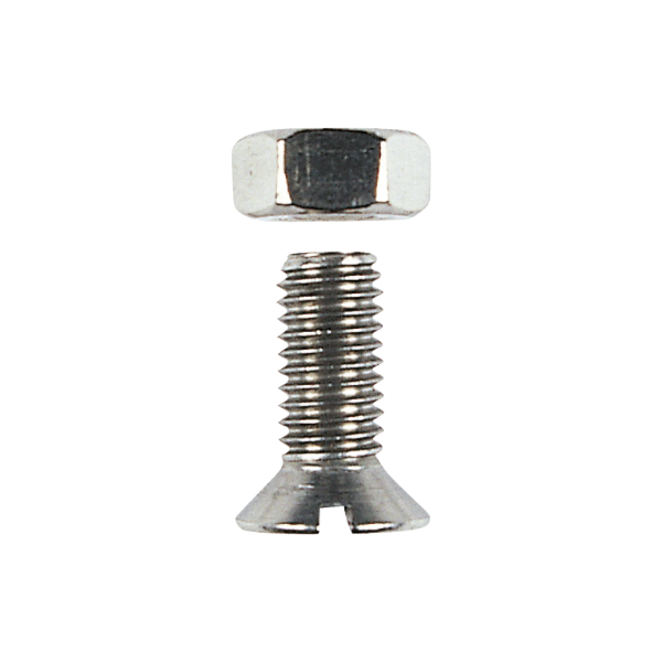 VIS METAUX TF + ECROU INOX A4 Ø 3 X 30 MM LES 6